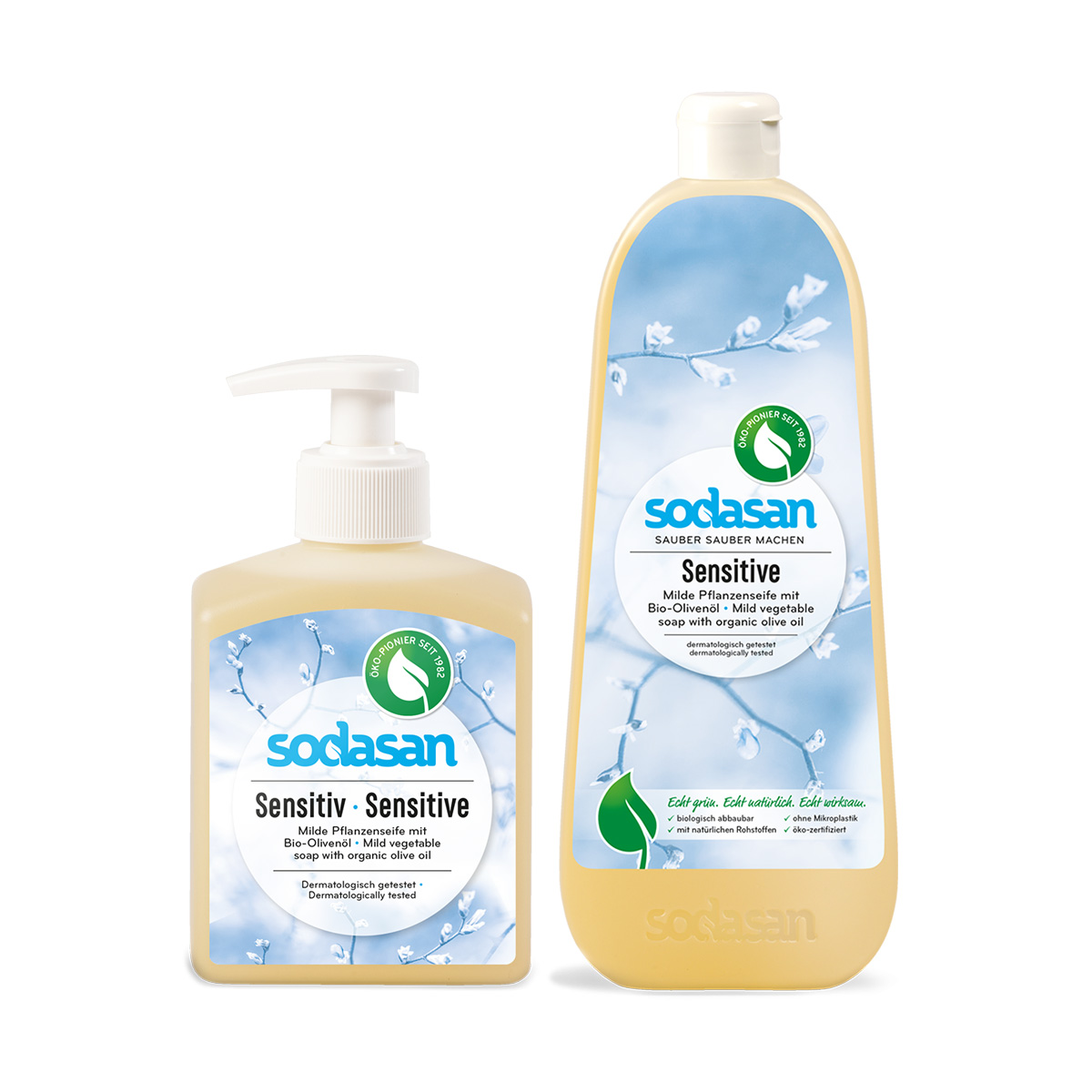 소다산 리퀴드 솝 센시티브 300ml+1000ml 세트
